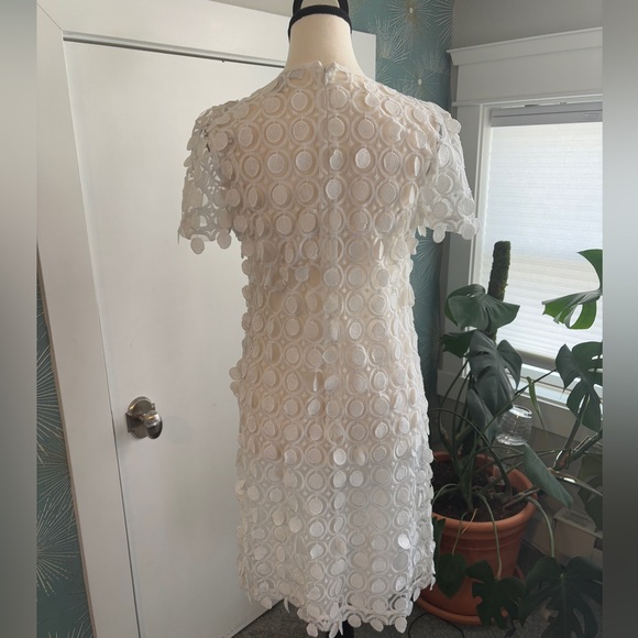 MICHAEL KORS Dot Applique Shift Dress Size 2 - Picture 4 of 6